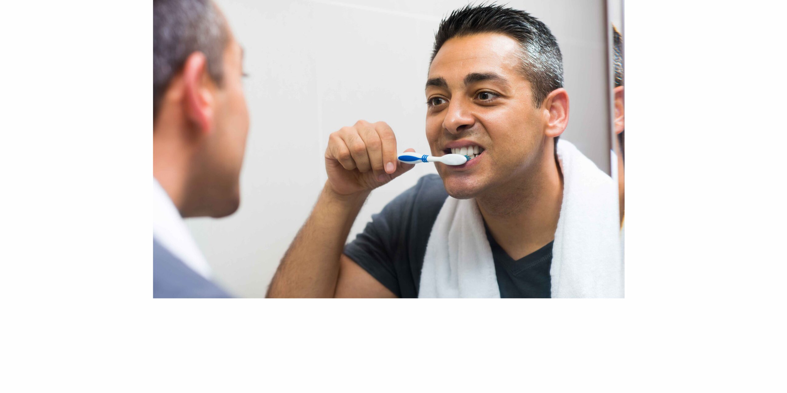 New Study Only 54 of young men brush teeth daily Spring Valley